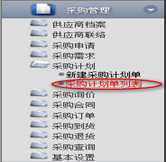 采購計劃單列表