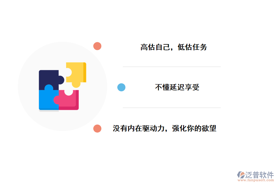 每日計劃存在的問題