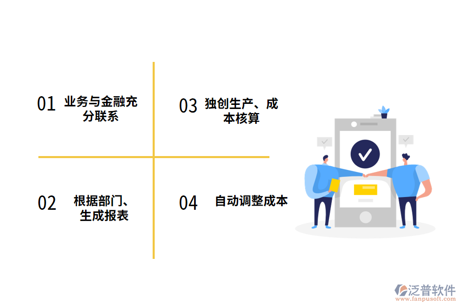 泛普軟件業(yè)務和財務的綜合管理