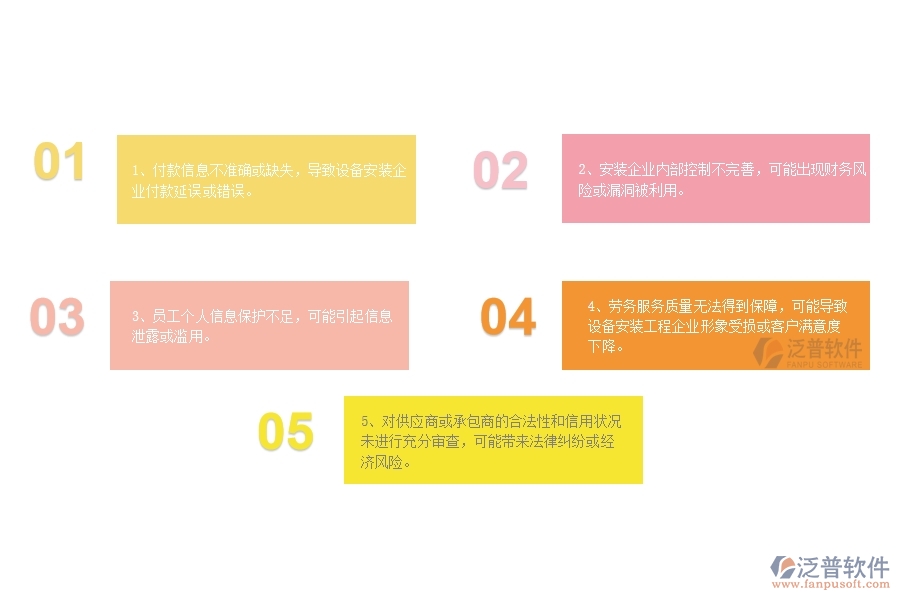 在安裝企業(yè)勞務(wù)付款過(guò)程中可能存在的問(wèn)題有哪些