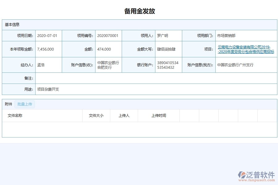 使用安裝建筑工程公司備用金及借款管理系統(tǒng)在安裝工程行業(yè)的競爭優(yōu)勢