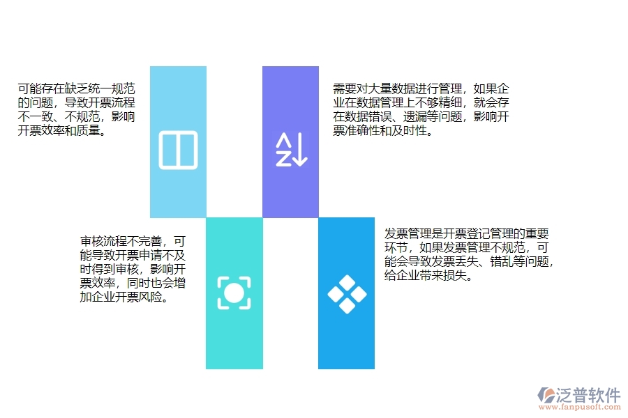 一、使用泛普軟件-幕墻工程系統(tǒng)前，企業(yè)在開票登記管理時的問題