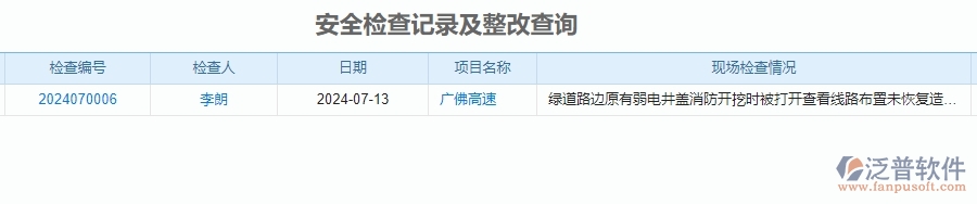 泛普軟件-公路工程企業(yè)管理系統(tǒng)在安全報表中的應(yīng)用場景