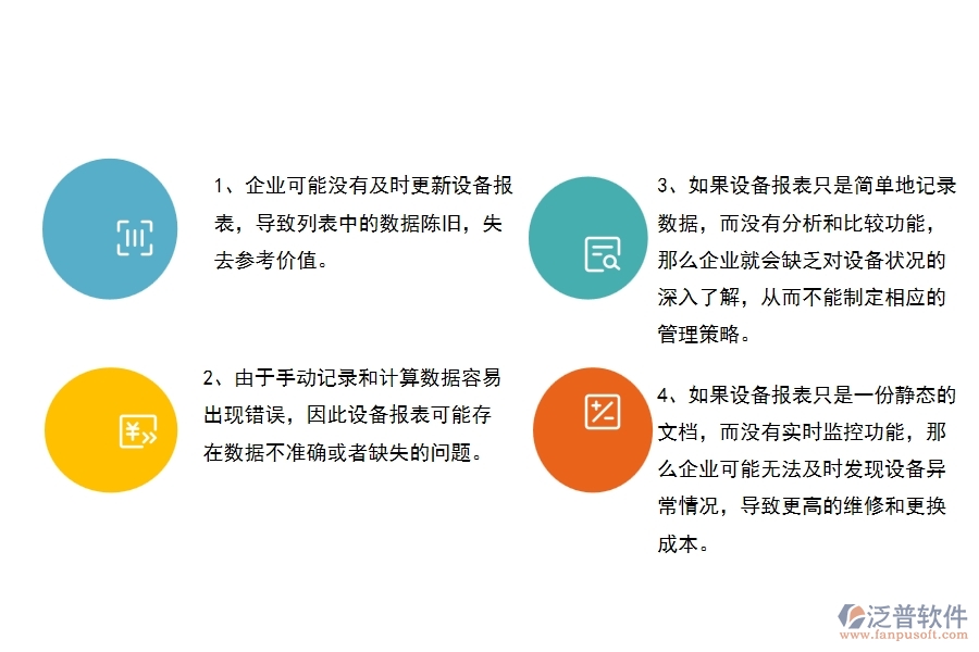 公路工程企業(yè)在設(shè)備報(bào)表過程中存在的問題有哪些