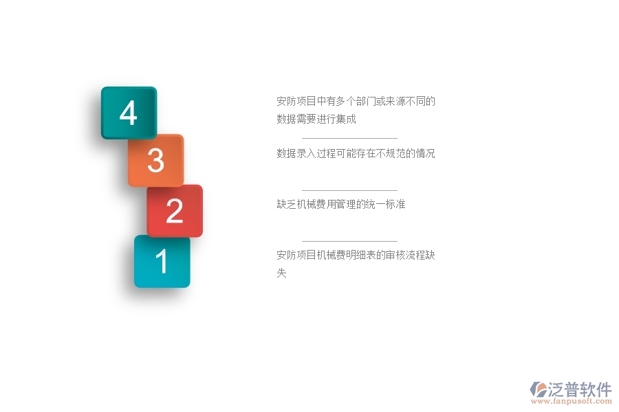 一、在安防工程企業(yè)項(xiàng)目機(jī)械費(fèi)明細(xì)表管理中存在的缺陷
