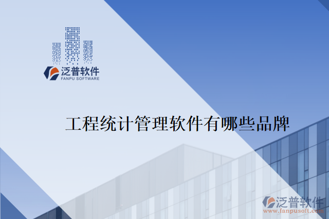 工程統(tǒng)計管理軟件有哪些品牌