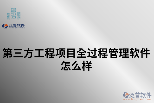 第三方工程項目全過程管理軟件怎么樣