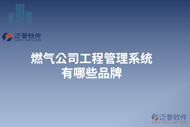 燃?xì)夤竟こ坦芾硐到y(tǒng)有哪些品牌