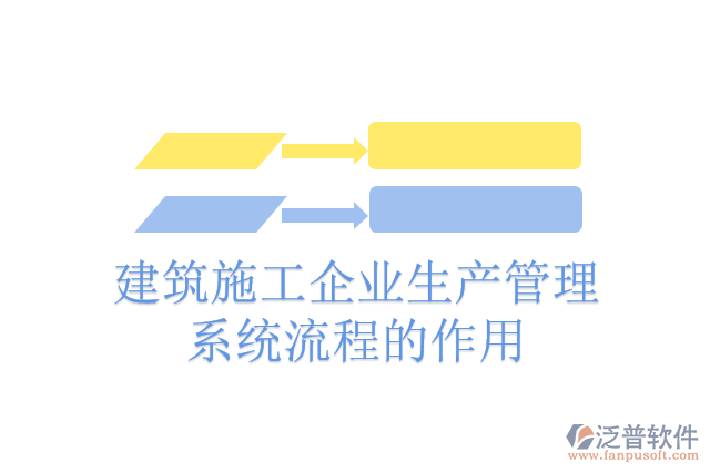 建筑施工企業(yè)生產管理系統(tǒng)流程的作用