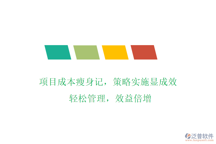 項目成本瘦身記，策略實施顯成效! 輕松管理，效益倍增