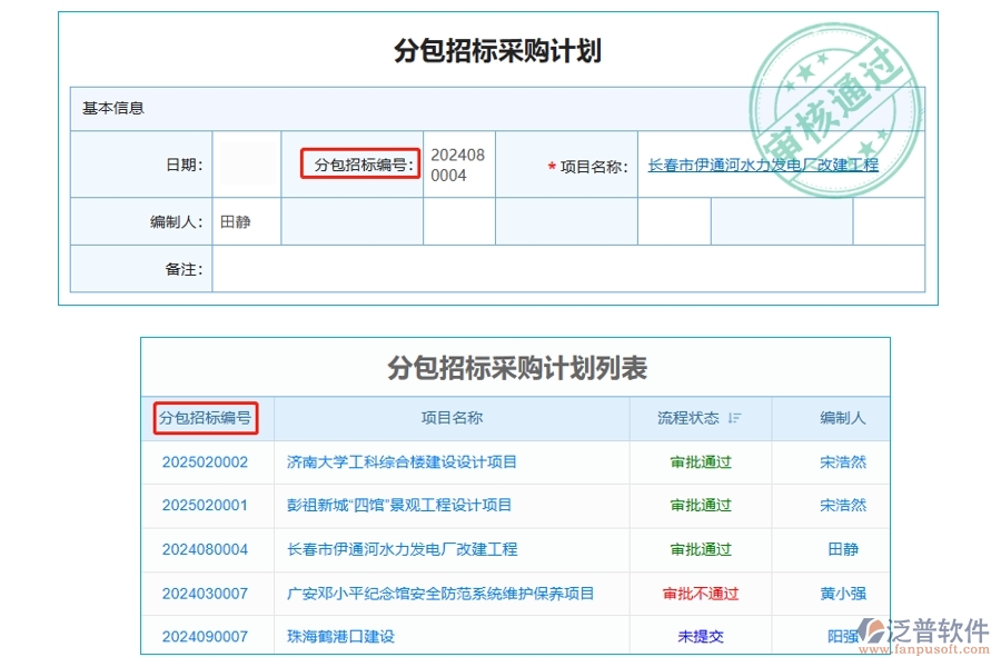 智能引領，精準掌控&mdash;&mdash;揭秘招標工程管理系統(tǒng)分包招標采購計劃中的編號編制藝術