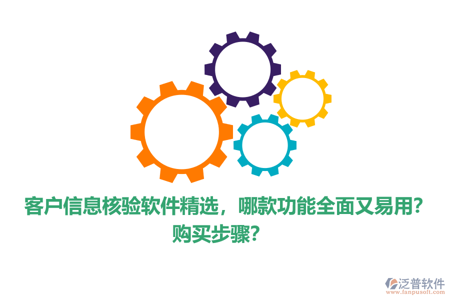 客戶信息核驗軟件精選，哪款功能全面又易用？購買步驟？