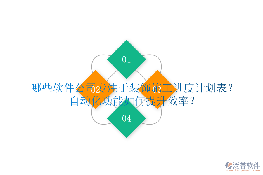 哪些軟件公司專注于裝飾施工進度計劃表？自動化功能如何提升效率？