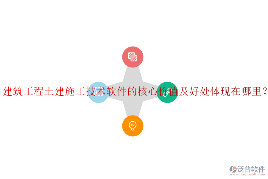 建筑工程土建施工技術軟件的核心價值及好處體現(xiàn)在哪里？