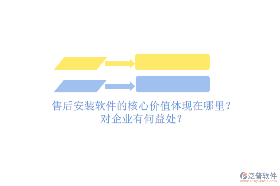 售后安裝軟件的核心價值體現(xiàn)在哪里？對企業(yè)有何益處？