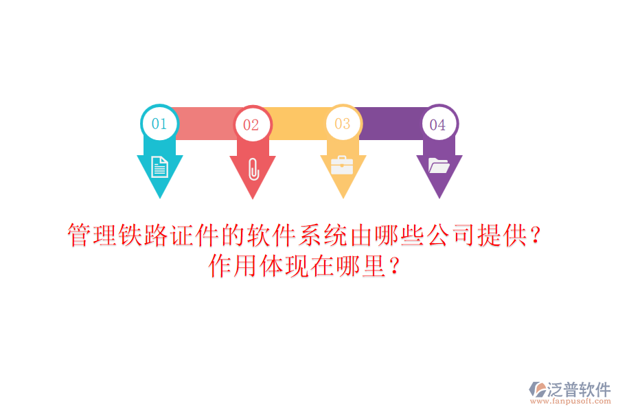 管理鐵路證件的軟件系統(tǒng)由哪些公司提供？作用體現(xiàn)在哪里？