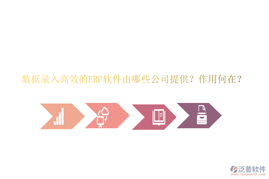 數據錄入高效的ERP軟件由哪些公司提供？作用何在？