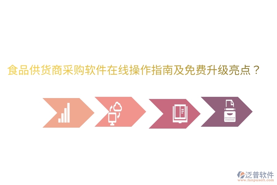 食品供貨商采購軟件在線操作指南及免費升級亮點？
