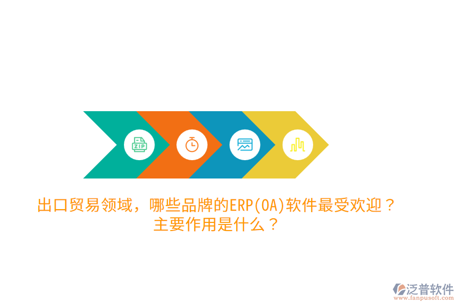 出口貿易領域，哪些品牌的ERP(OA)軟件最受歡迎？主要作用是什么？