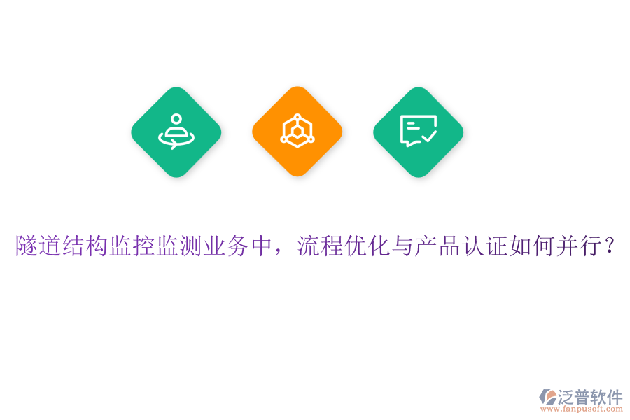 隧道結(jié)構(gòu)監(jiān)控監(jiān)測業(yè)務(wù)中，流程優(yōu)化與產(chǎn)品認證如何并行？