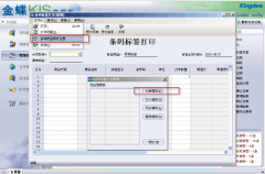 金蝶KIS商貿(mào)版打印問題？